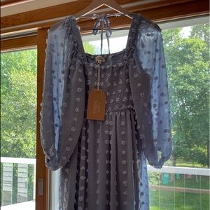 Pink blush Maternity dress